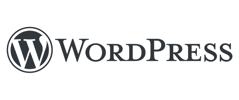 Wordpress logo (1027 x 429 px)